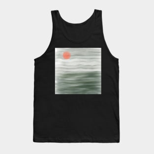 Cloudy day at sea Tank Top